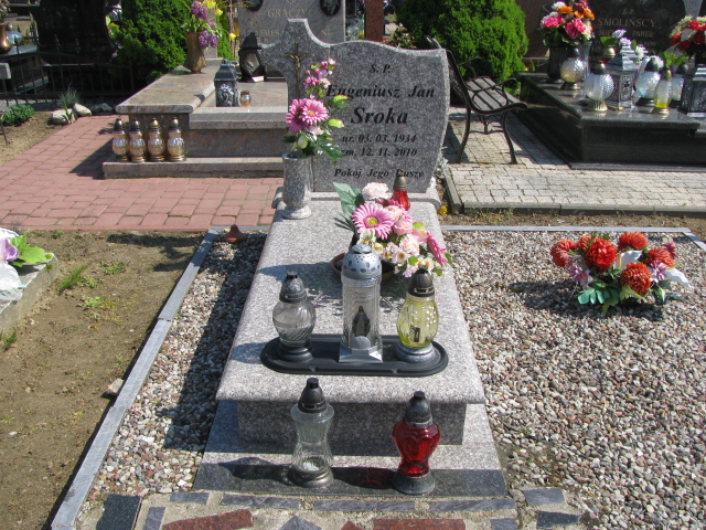 Grób Eugeniusz Jan Sroka