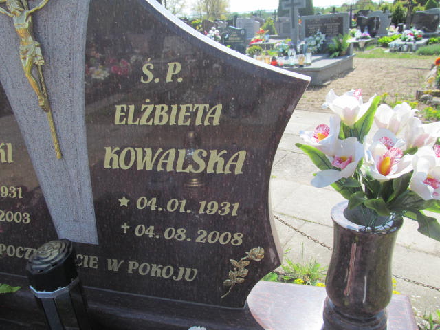 Elżbieta Kowalska 1931 Pieniężno - Grobonet - Wyszukiwarka osób pochowanych