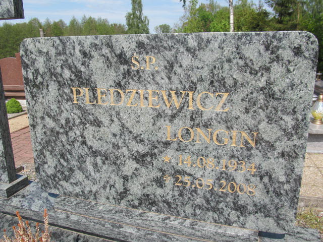 Grób Longin Pledziewicz
