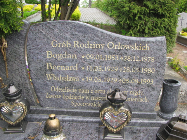 Bogdan Orłowski 1953 Pieniężno - Grobonet - Wyszukiwarka osób pochowanych
