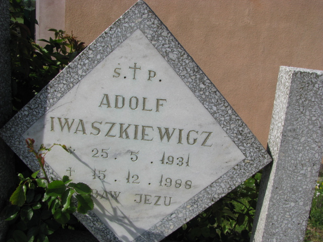 Adolf Iwaszkiewicz 1931 Pieniężno - Grobonet - Wyszukiwarka osób pochowanych