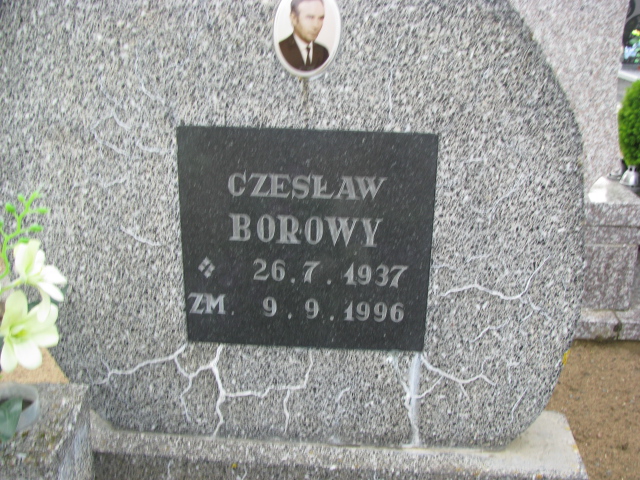 Czesław Borowy 1937 Pieniężno - Grobonet - Wyszukiwarka osób pochowanych